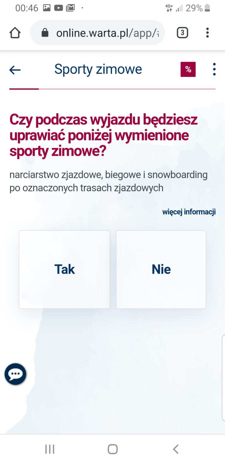 ubezpieczenie na narty za granicą warta travel online - zimowe sporty uprawiane amatorsko