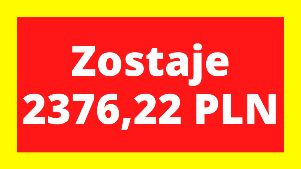 Kod pośrednika bezpieczny.pl zagwarantuje 2376,22 PLN