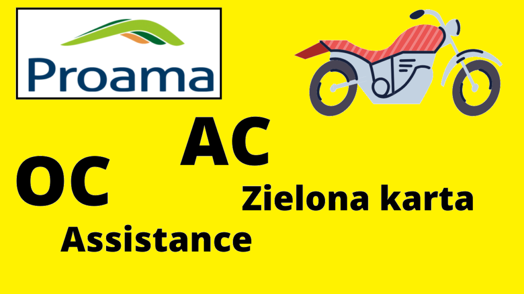 Polisę na motocykl w Proama możesz rozszerzyć o AC i Assistance